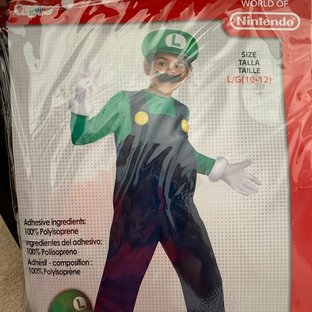 Luigi costume /kids size